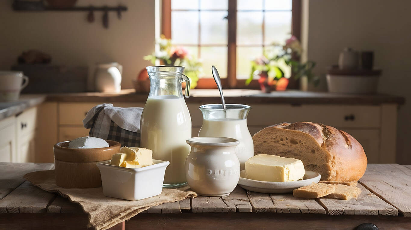 Top 5 Delicious Recipes Using Fresh Milk and Dairy Products